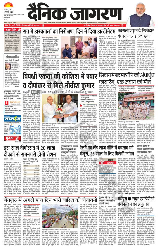 Dainik Jagran Siwan
