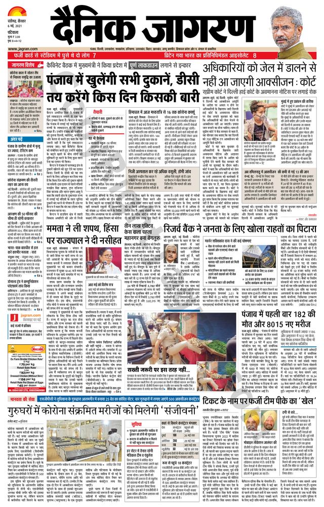 Dainik Jagran Patiala