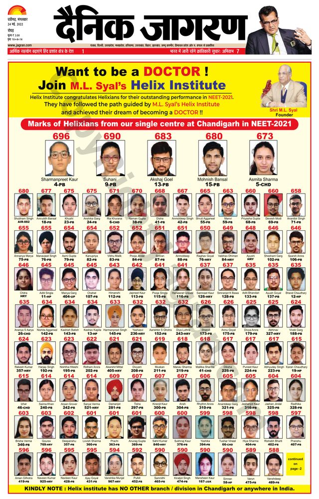 Dainik Jagran Doaba