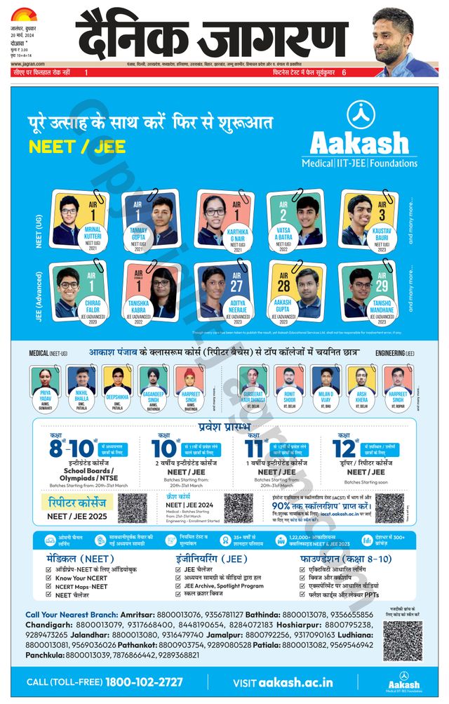 Dainik Jagran Hoshiarpur