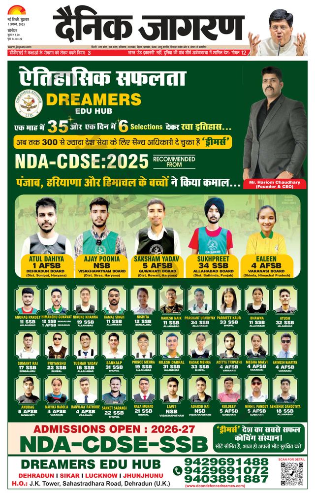 Dainik Jagran Sonipat