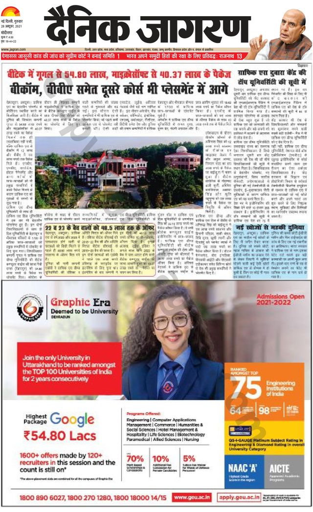 Dainik Jagran Modinagar