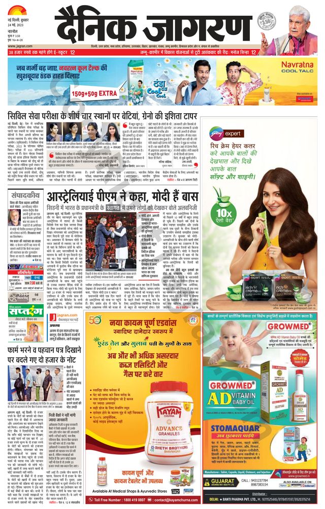 Dainik Jagran Narnaul