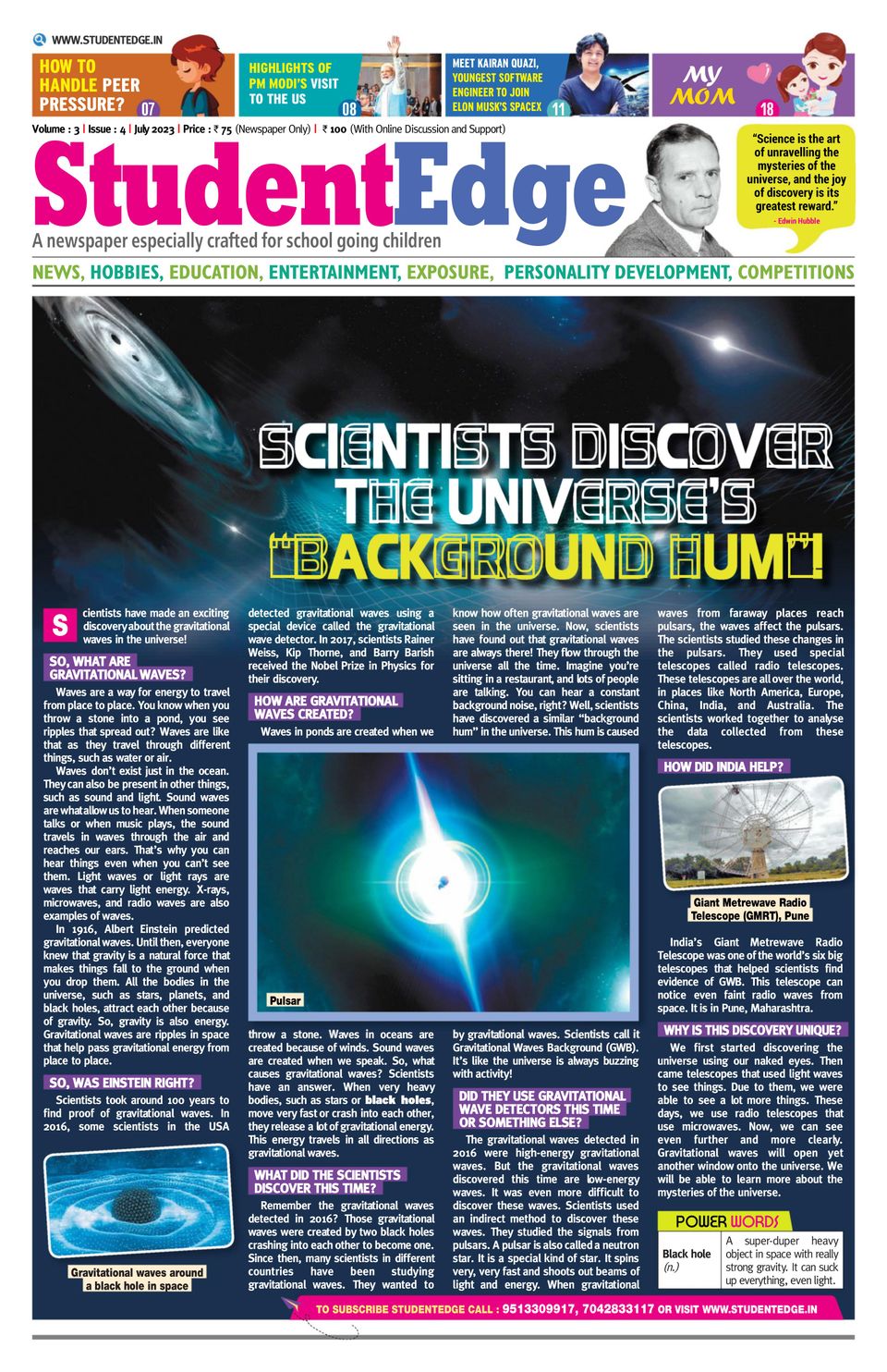 Student Edge Magazine - Get your Digital Subscription