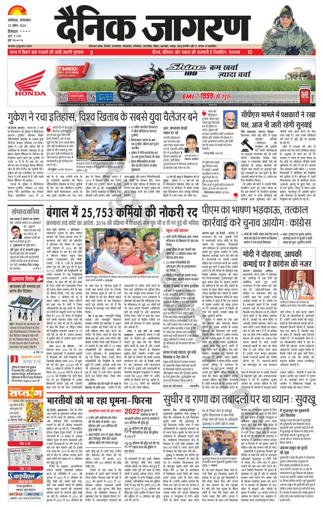 Dainik Jagran Bilaspur