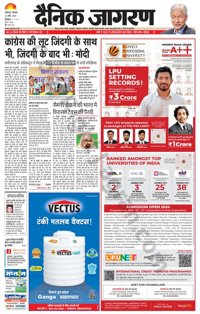 Dainik Jagran Bilaspur