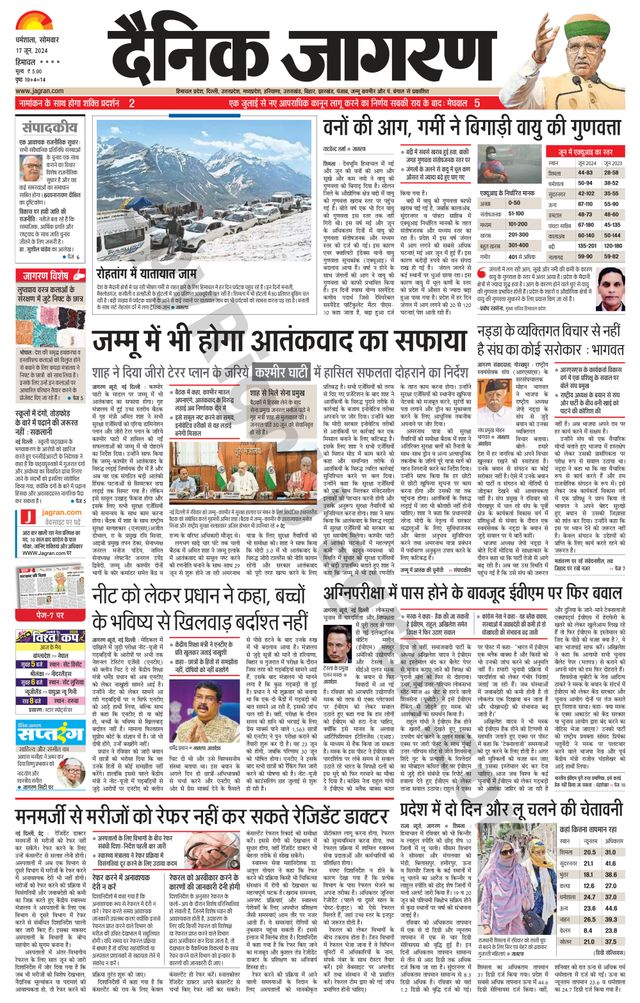 Dainik Jagran Bilaspur
