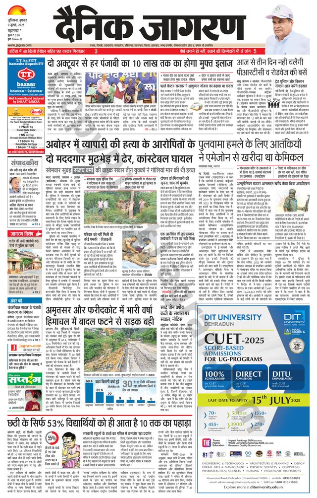 Dainik Jagran Ludhiana Dehat