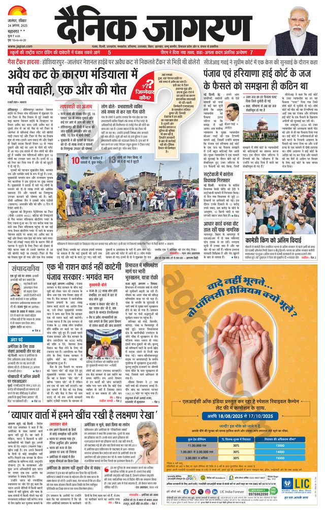 Dainik Jagran Jalandhar Dehat