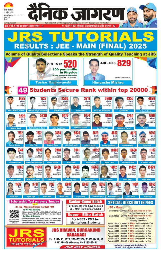 Dainik Jagran Buxer