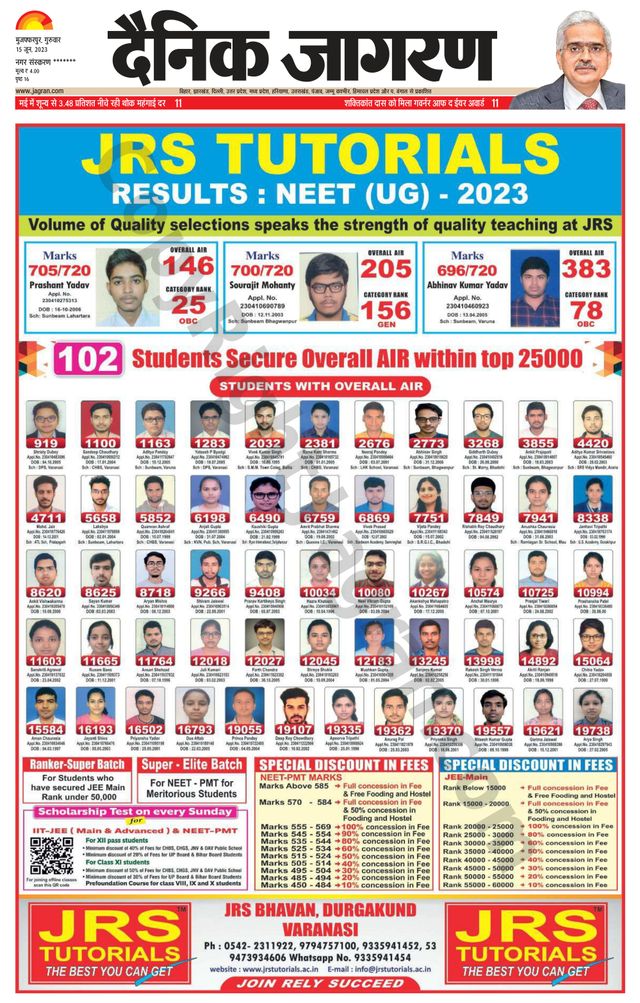 Dainik Jagran Bagha