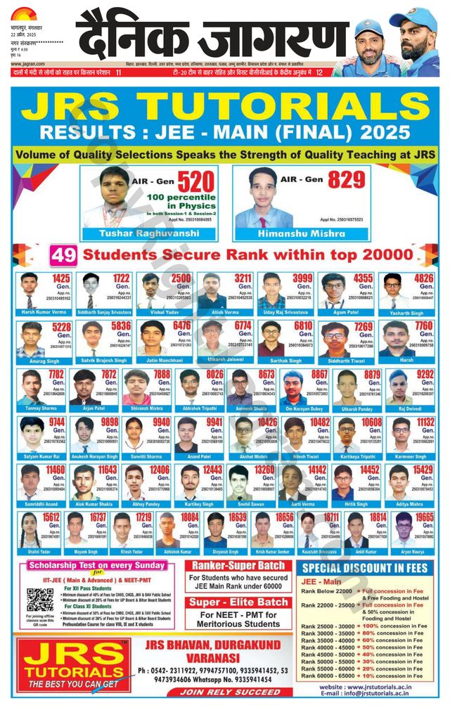 Dainik Jagran Arraria