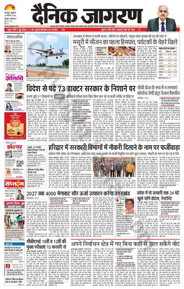 Dainik Jagran Roorkee