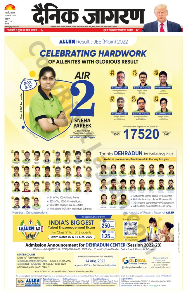 Dainik Jagran Almora