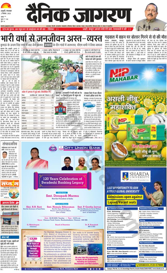 Dainik Jagran Almora
