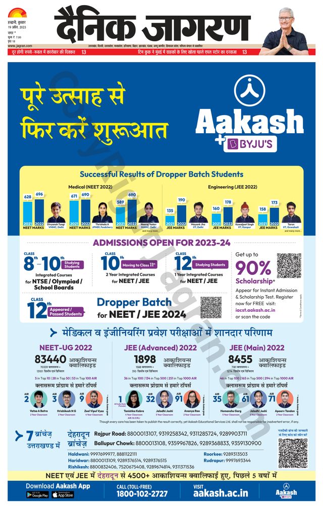 Dainik Jagran U.S.Nagar
