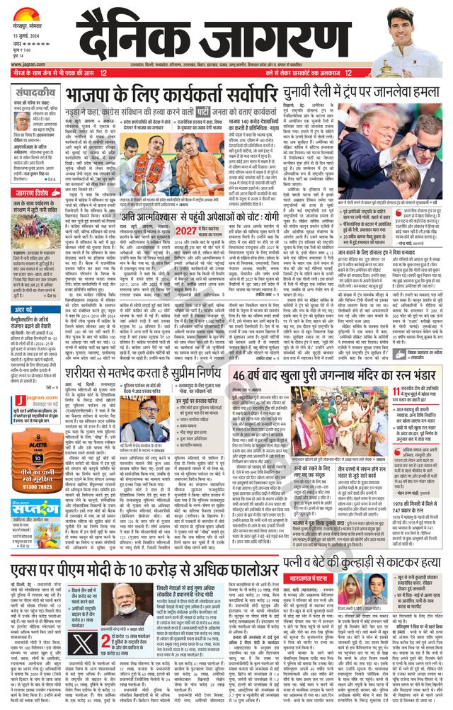 Dainik Jagran Santkabir Nagar