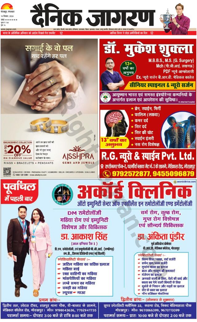 Dainik Jagran Santkabir Nagar