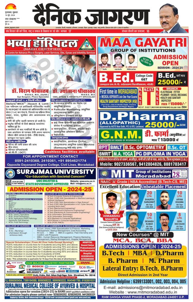 Dainik Jagran Sambhal