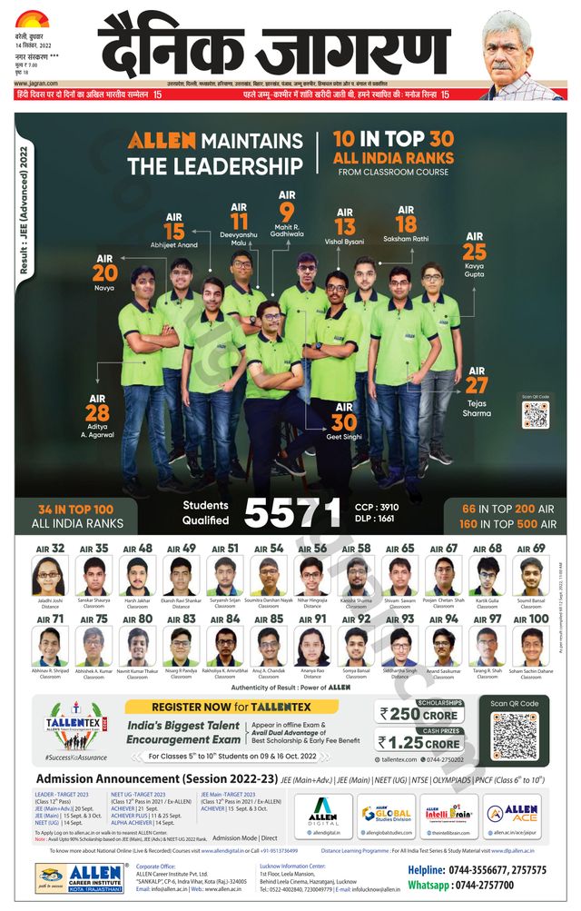 Dainik Jagran Shahjanpur