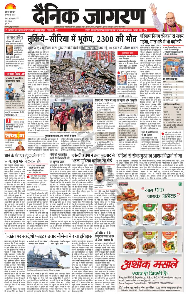 Dainik Jagran Shahjanpur
