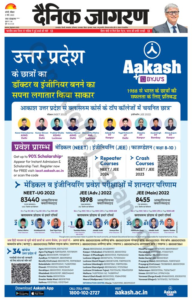 Dainik Jagran Shahjanpur