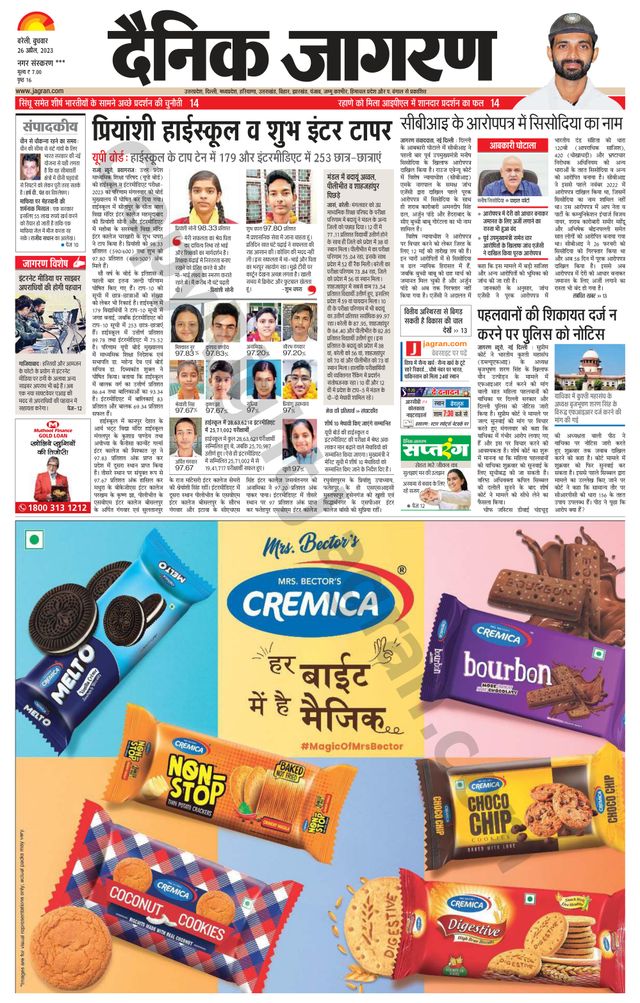 Dainik Jagran Shahjanpur