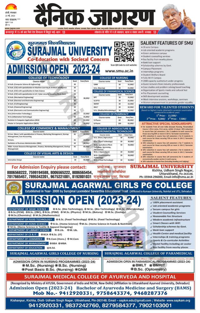 Dainik Jagran Shahjanpur