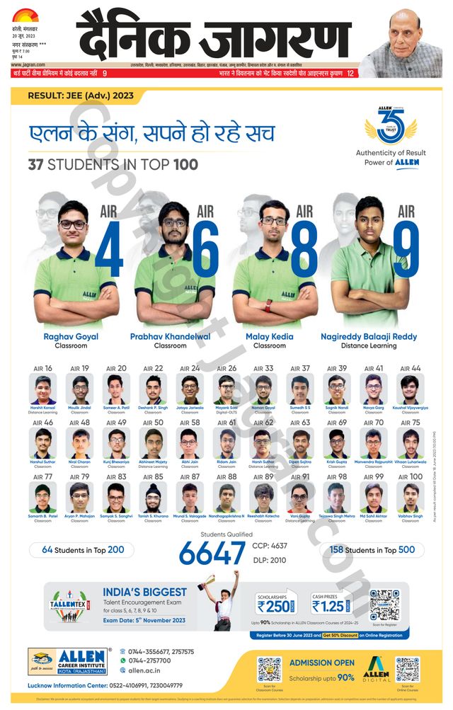 Dainik Jagran Shahjanpur