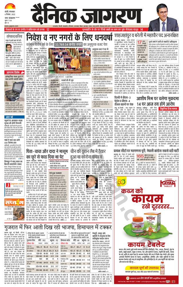Dainik Jagran Pilibhit