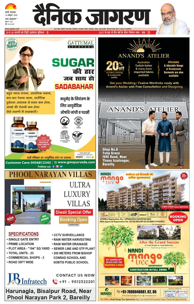 Dainik Jagran Bareilly Dehat