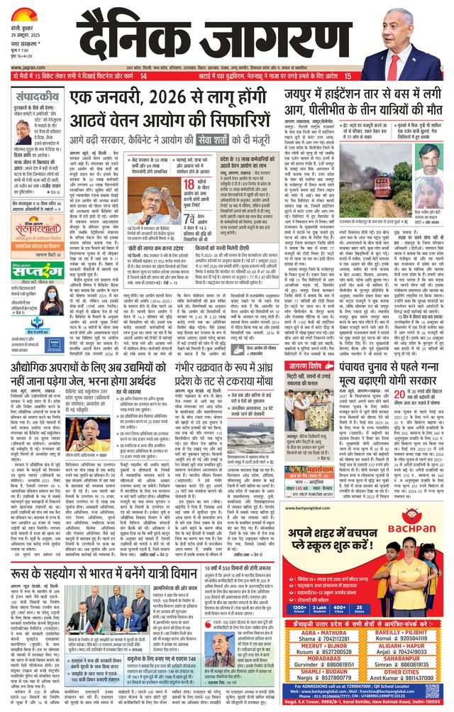 Dainik Jagran Bareilly Dehat