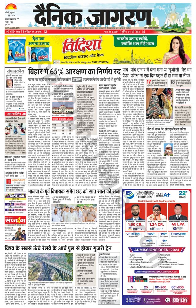 Dainik Jagran Badaun