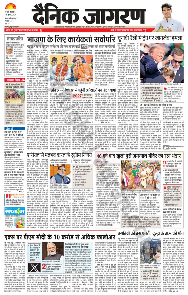 Dainik Jagran Badaun