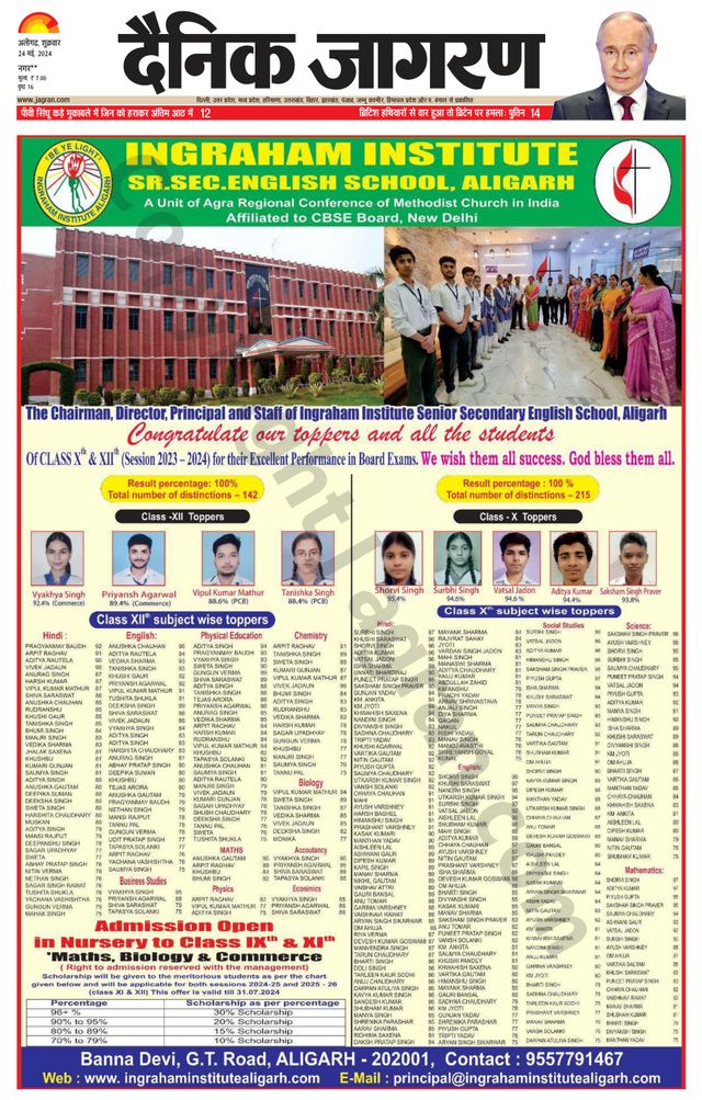 Dainik Jagran Hathras