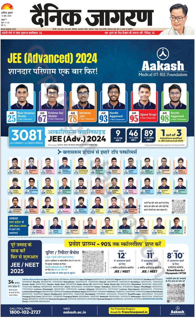 Dainik Jagran Hathras
