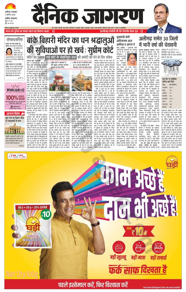Dainik Jagran Aligarh Dehat