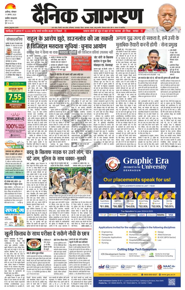 Dainik Jagran Aligarh Dehat