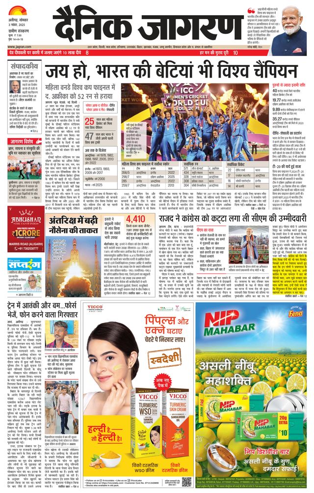 Dainik Jagran Aligarh Dehat