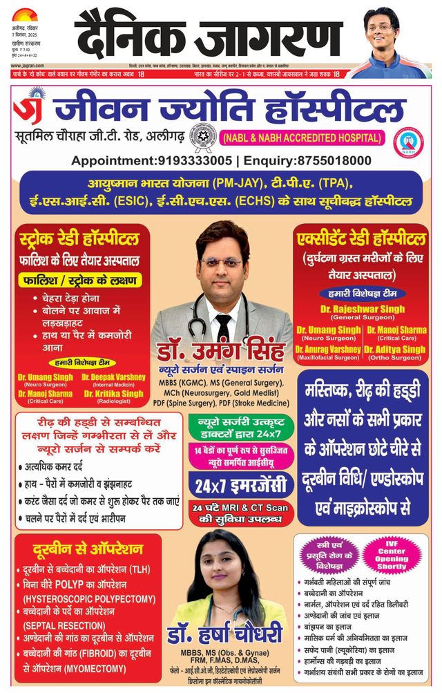 Dainik Jagran Aligarh Dehat