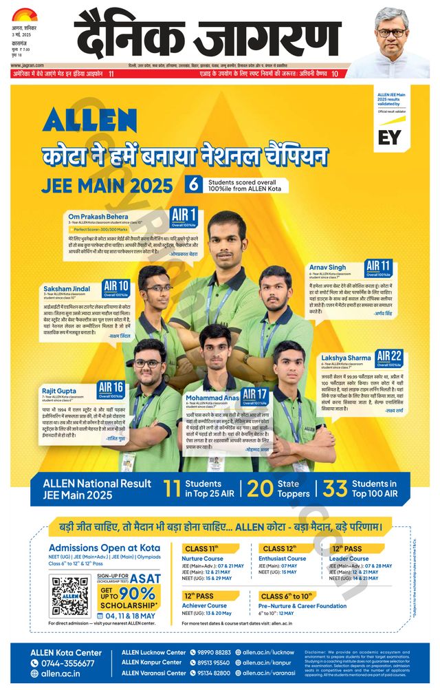 Dainik Jagran Kasganj