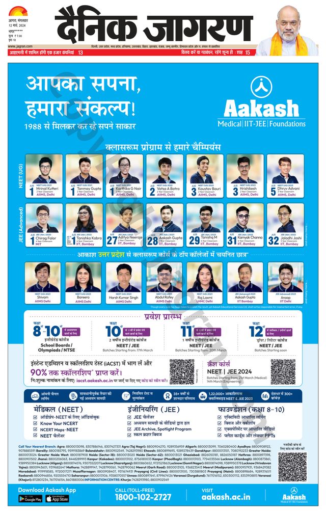 Dainik Jagran Etah