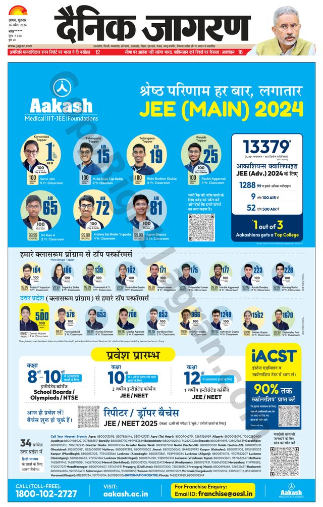 Dainik Jagran Etah