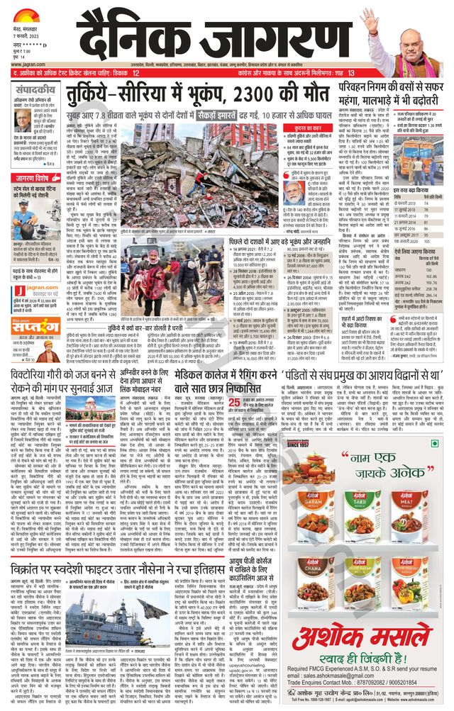 Dainik Jagran Shamli