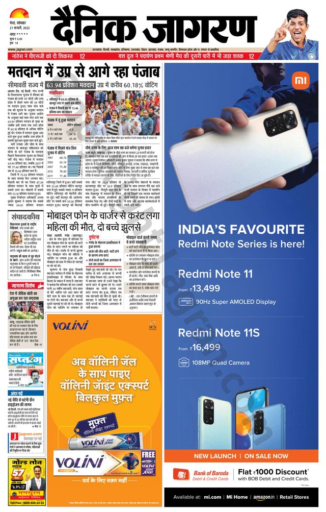 Dainik Jagran BIJNORE
