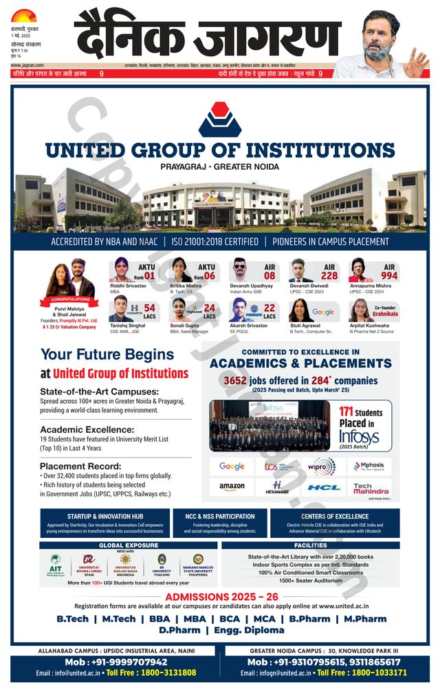 Dainik Jagran Sonbhadra