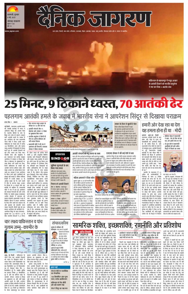 Dainik Jagran Sonbhadra