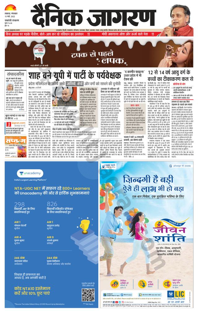 Dainik Jagran Raibareilly