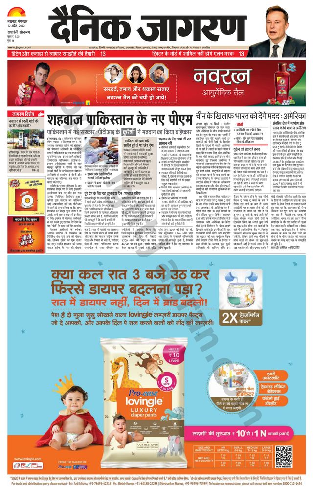 Dainik Jagran Raibareilly