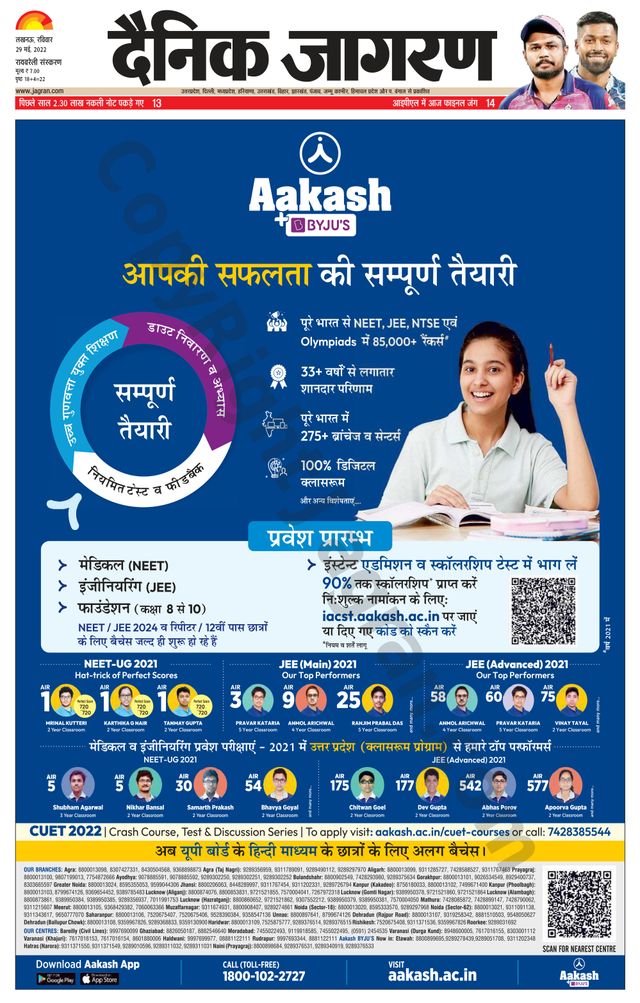 Dainik Jagran Raibareilly